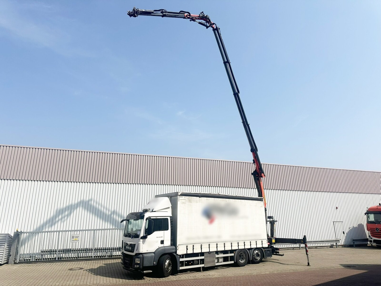MAN TGS 26.400 6x2-4 LL TGS 26.400 6x2-4 LL, Lenk-/Lift, Edscha, Heckkran Palfinger PK23002-C + Jib PJ060A, Funk - Kapellbil, Kranbil: bild 1 MAN TGS 26.400 6x2-4 LL TGS 26.400 6x2-4 LL, Lenk-/Lift, Edscha, Heckkran Palfinger PK23002-C + Jib PJ060A, Funk - Kapellbil, Kranbil: bild 1