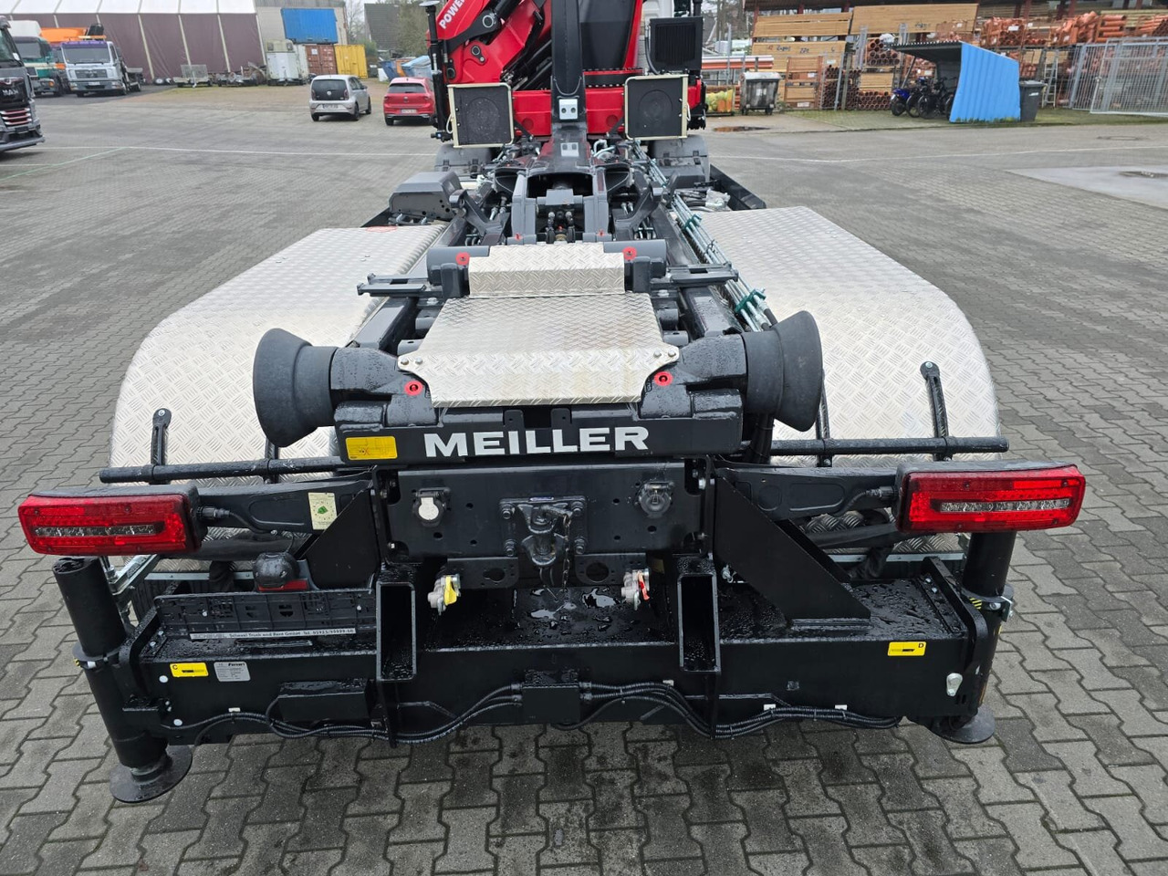 MAN TGS 35.480 8X4 BL TGS 35.480 8X4 BL, Intarder, Kran HMF 3220-K6, 4-fach Abstützung, Funk - Lastväxlare lastbil, Kranbil: bild 3 MAN TGS 35.480 8X4 BL TGS 35.480 8X4 BL, Intarder, Kran HMF 3220-K6, 4-fach Abstützung, Funk - Lastväxlare lastbil, Kranbil: bild 3