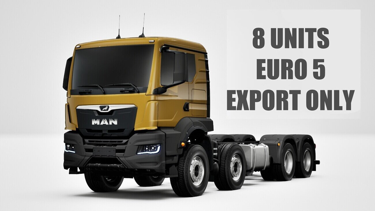 MAN TGS 41.440 8x4 BB CH TGS 41.440 8x4 BB CH, Retarder, MEHRFACH VORHANDEN! - Chassi lastbil: bild 1 MAN TGS 41.440 8x4 BB CH TGS 41.440 8x4 BB CH, Retarder, MEHRFACH VORHANDEN! - Chassi lastbil: bild 1