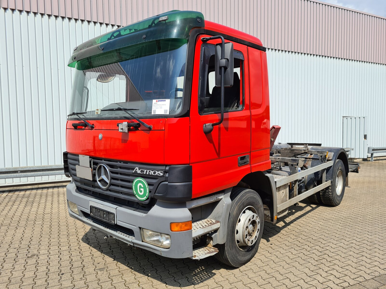 Mercedes-Benz Actros 1835 K 4x2 Actros 1835 K 4x2 - Chassi lastbil: bild 1 Mercedes-Benz Actros 1835 K 4x2 Actros 1835 K 4x2 - Chassi lastbil: bild 1