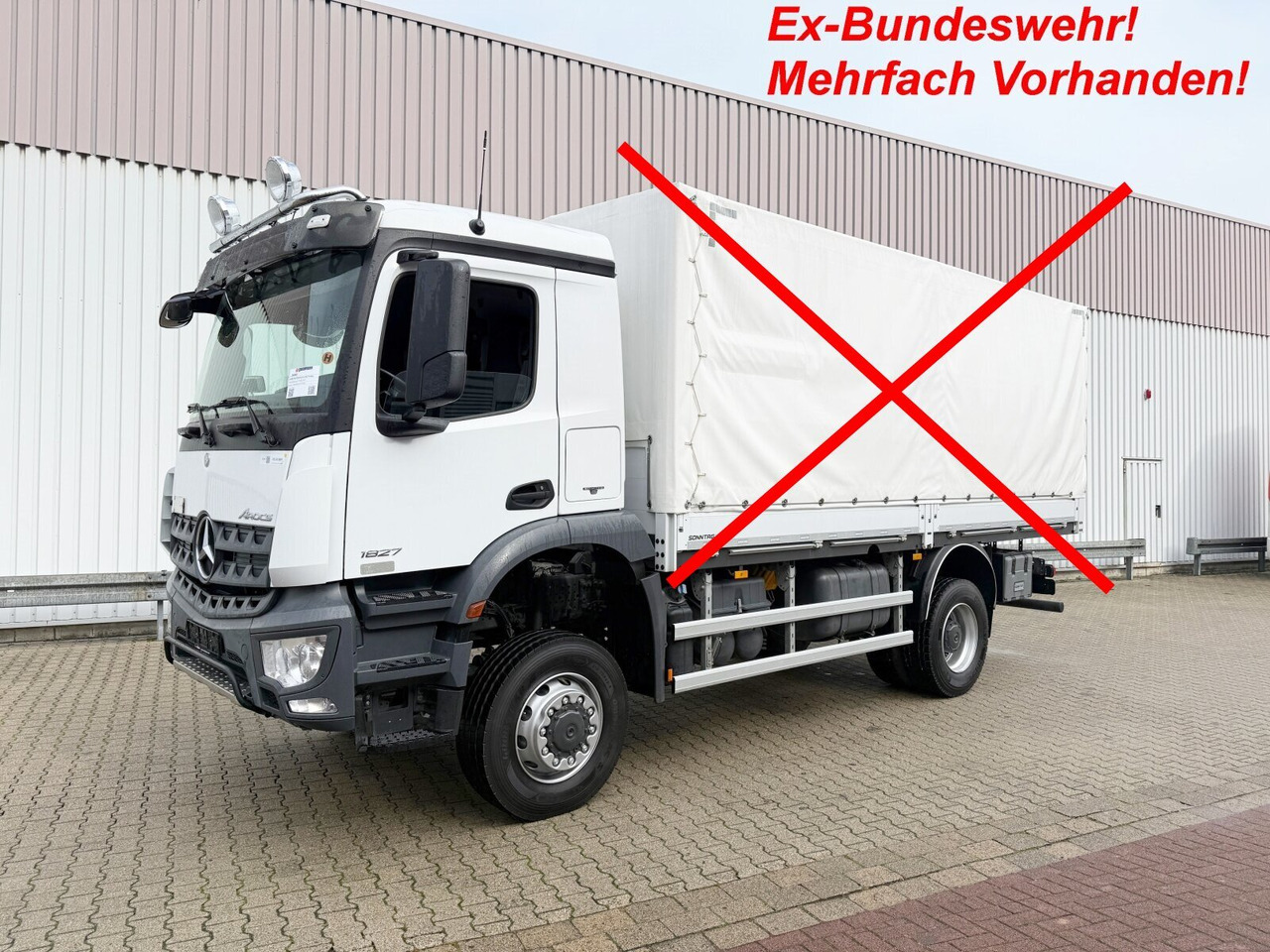 Mercedes-Benz Arocs 1827/30 A 4x4 Arocs 1827/30 A 4x4, mehrfach vorhanden! - Chassi lastbil: bild 1 Mercedes-Benz Arocs 1827/30 A 4x4 Arocs 1827/30 A 4x4, mehrfach vorhanden! - Chassi lastbil: bild 1