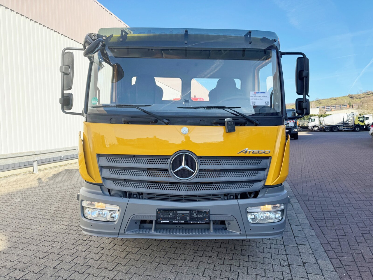 Tippbil lastbil Mercedes-Benz Atego 1221 K 4x2 Atego 1221 K 4x2, 2x AHK: bild 8