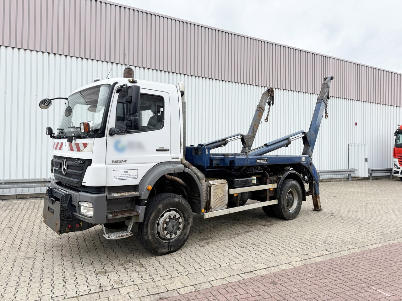 Mercedes-Benz Axor 1824 AK 4x4 Axor 1824 AK 4x4, Tele-Absetzer, Winterdienstausstattung - Liftdumper lastbil: bild 1 Mercedes-Benz Axor 1824 AK 4x4 Axor 1824 AK 4x4, Tele-Absetzer, Winterdienstausstattung - Liftdumper lastbil: bild 1