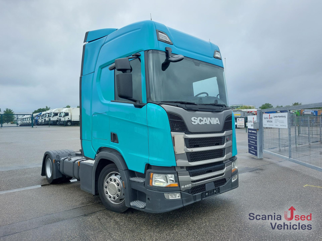SCANIA R 450 A4x2EB Volumen Mega Jumbo Standklima Navi - Dragbil: bild 1 SCANIA R 450 A4x2EB Volumen Mega Jumbo Standklima Navi - Dragbil: bild 1