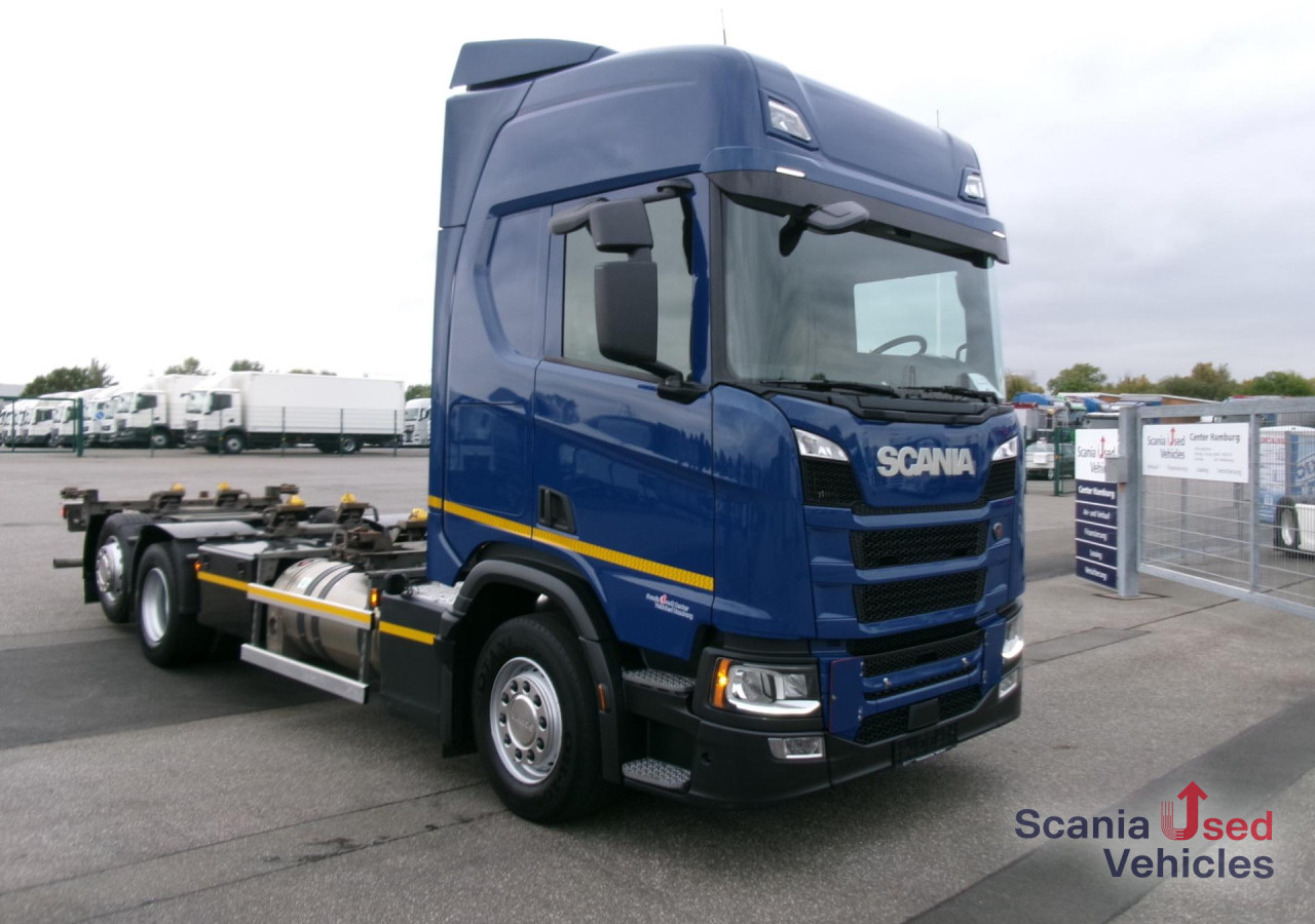 SCANIA R 410 B6x2*4NB LNG - Chassi lastbil: bild 1 SCANIA R 410 B6x2*4NB LNG - Chassi lastbil: bild 1