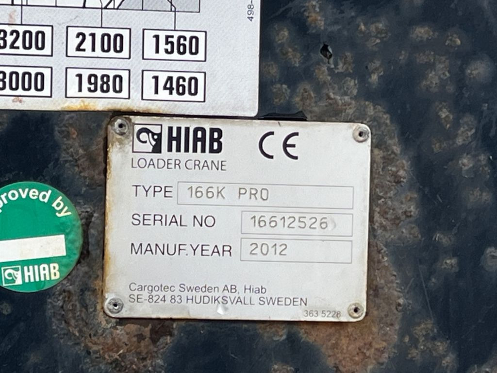 Flakbil, Kranbil MAN TGS 26.440 Baustoff mit HIAB XS 166 Kran: bild 14
