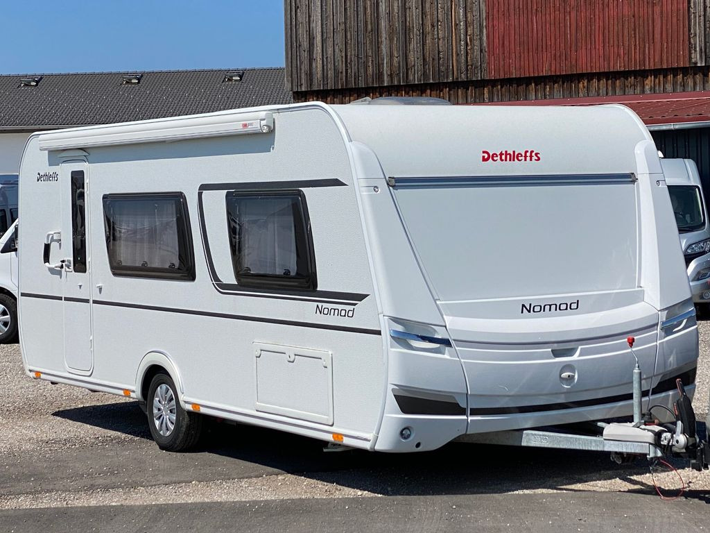 Dethleffs Nomad 520 ELT, Heckbad, SAT, Mover, Markise, ec - Husvagn: bild 1 Dethleffs Nomad 520 ELT, Heckbad, SAT, Mover, Markise, ec - Husvagn: bild 1