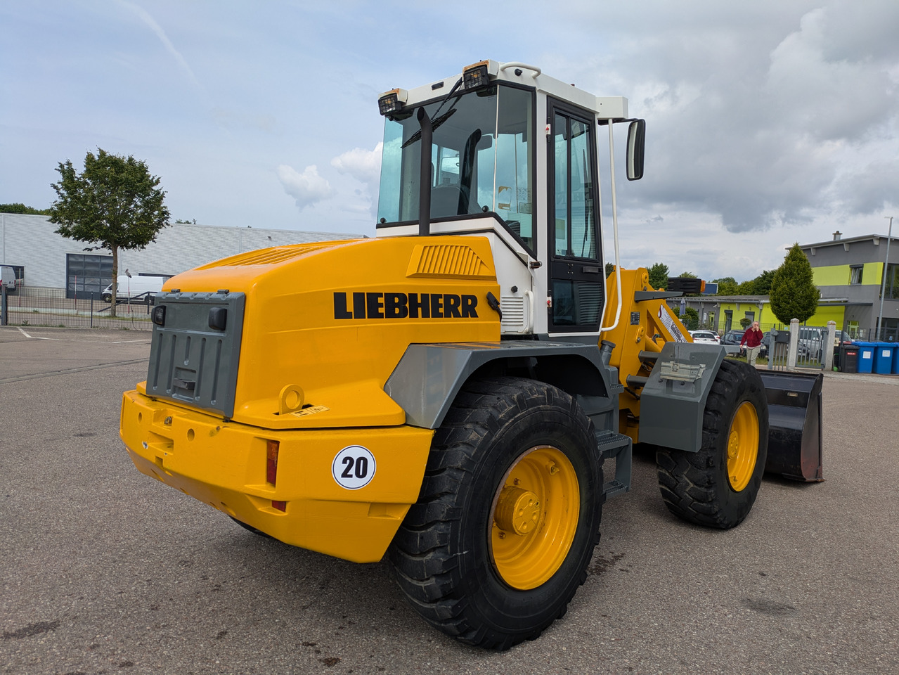 LIEBHERR L514 Radlader Schnellwechsler Schaufel - Hjullastare: bild 5 LIEBHERR L514 Radlader Schnellwechsler Schaufel - Hjullastare: bild 5