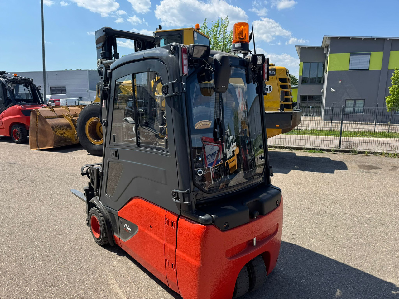 Linde E20L-02 Triplex Elektro Zinkenverstellgerät - Eltruck: bild 4 Linde E20L-02 Triplex Elektro Zinkenverstellgerät - Eltruck: bild 4