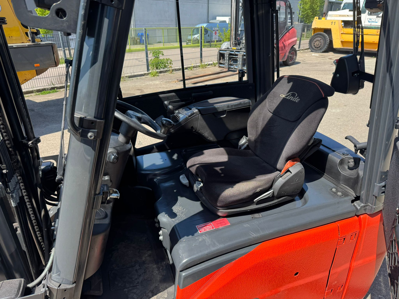 Linde E20L-02 Triplex Elektro Zinkenverstellgerät - Eltruck: bild 5 Linde E20L-02 Triplex Elektro Zinkenverstellgerät - Eltruck: bild 5