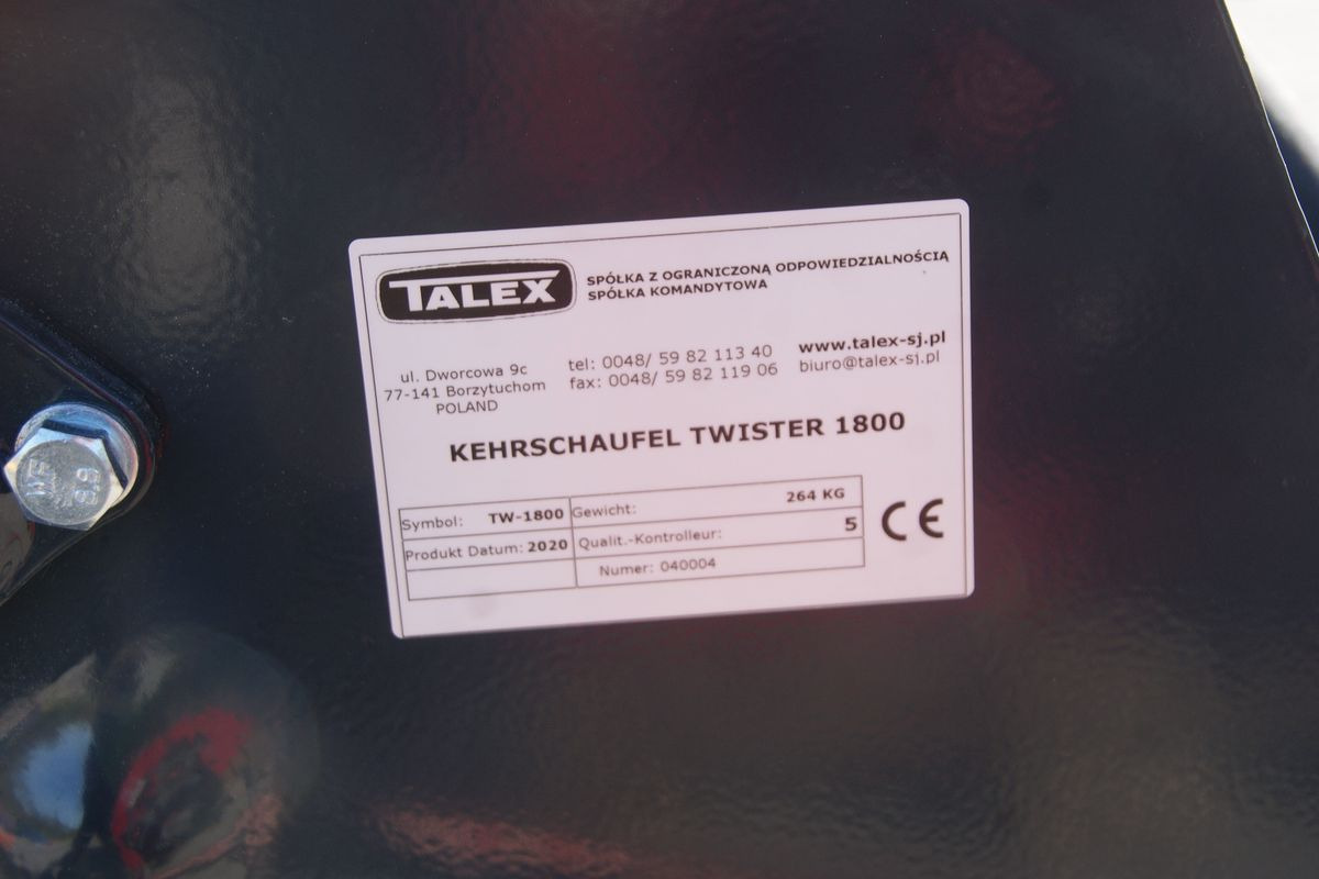 Talex Twister 1800-Kehrschaufel - Sopaggregat för Lantbruksmaskiner: bild 3 Talex Twister 1800-Kehrschaufel - Sopaggregat för Lantbruksmaskiner: bild 3