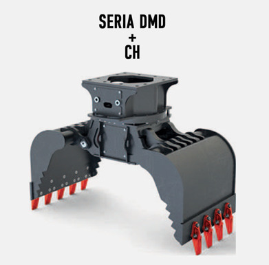 DEMOQ DMD 65 S Hydraulic Polyp -grab 265 kg - Gripklo för Byggmaskiner: bild 2 DEMOQ DMD 65 S Hydraulic Polyp -grab 265 kg - Gripklo för Byggmaskiner: bild 2