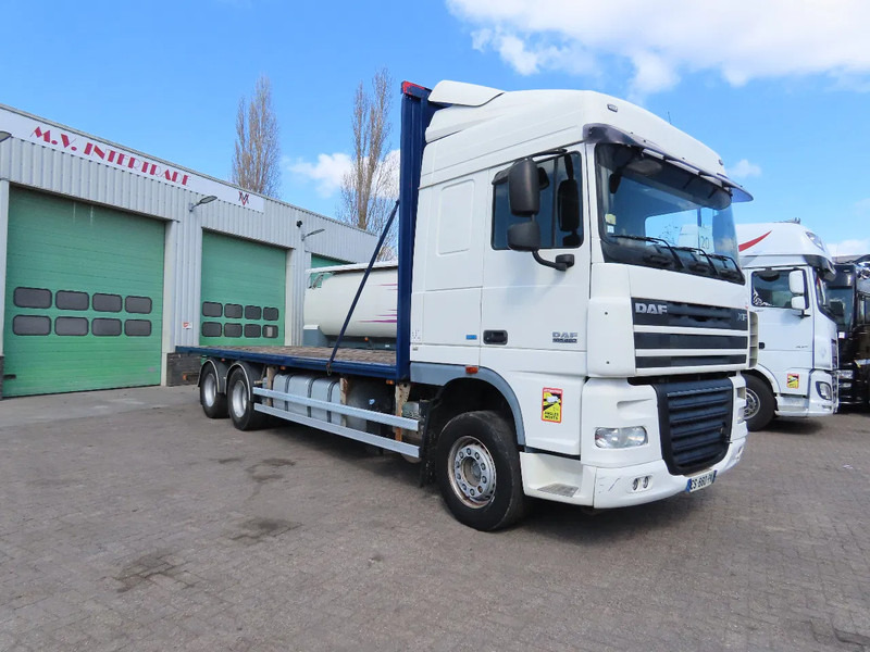 DAF XF 105.460 654164 km EEV Euro5 , 6x2, Retarder, towbar. FRANCE truck! - Flakbil: bild 2 DAF XF 105.460 654164 km EEV Euro5 , 6x2, Retarder, towbar. FRANCE truck! - Flakbil: bild 2