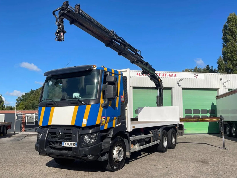Renault C430 Year 2018 X HIDUO 188 HIAB CRANE, RETARDER, NAVI - Kranbil: bild 1 Renault C430 Year 2018 X HIDUO 188 HIAB CRANE, RETARDER, NAVI - Kranbil: bild 1