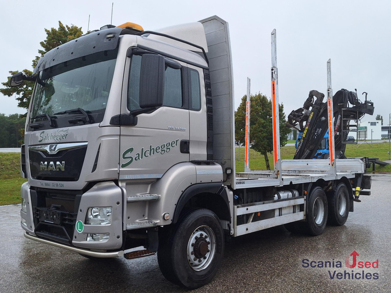 MAN TGS 33.500 6X6H BL HydroDrive + Penz 12Z - Timmerbil, Kranbil: bild 1 MAN TGS 33.500 6X6H BL HydroDrive + Penz 12Z - Timmerbil, Kranbil: bild 1
