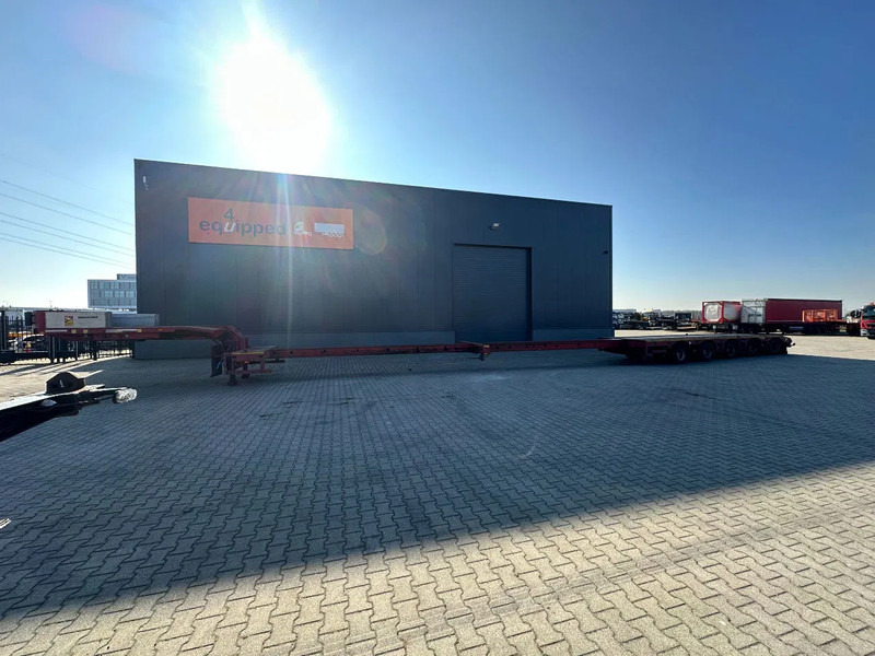 Broshuis 5ABSD-68/2, FIVE AXLE HYDRAULIC STEERED DOUBLE EXTENDABLE (27m) SEMI LOW LOADER - Låg lastare semitrailer: bild 3 Broshuis 5ABSD-68/2, FIVE AXLE HYDRAULIC STEERED DOUBLE EXTENDABLE (27m) SEMI LOW LOADER - Låg lastare semitrailer: bild 3