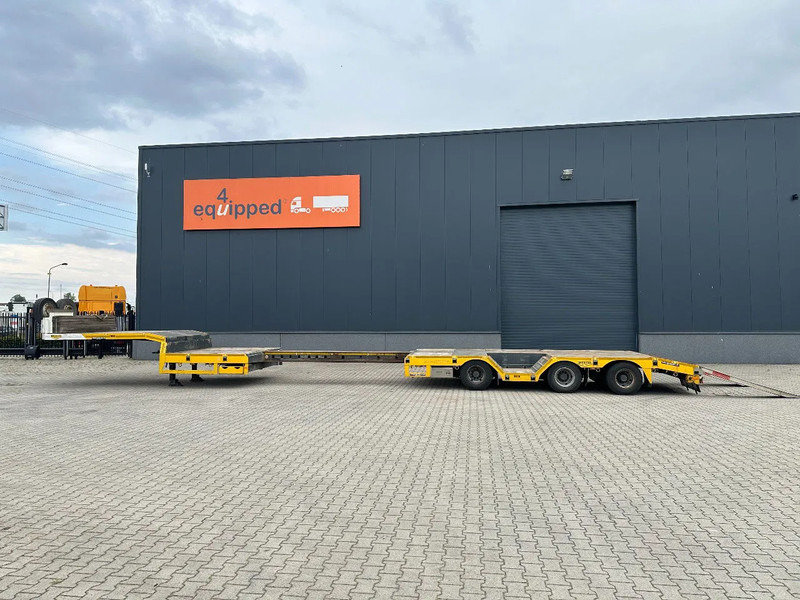 Broshuis E-2190/27 lowloader, wheel well, 4,1m extendable, steering axle - Låg lastare semitrailer: bild 1 Broshuis E-2190/27 lowloader, wheel well, 4,1m extendable, steering axle - Låg lastare semitrailer: bild 1