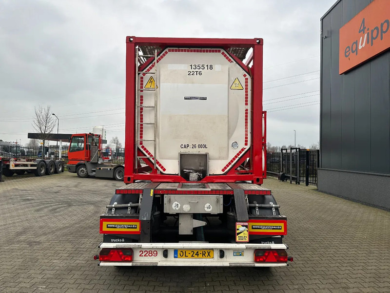 Tanktrailer Burg 20FT ADR (EX/II, EX/III, FL, AT) Chassis + Tankcontainer 26.000L /3 baffels: bild 6