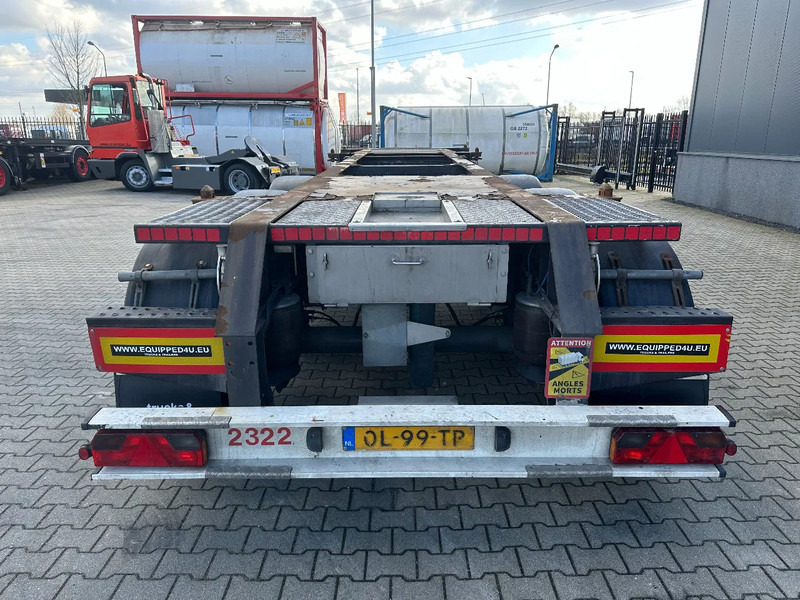 Burg 20FT ADR (EX/II, EX/III, FL, AT), Leergewicht : 3.690kg, SAF INTRADISC, 2x Liftachse, NL-Chassis, APK/ADR: 08-2025 - Containerbil/ Växelflak semitrailer: bild 4 Burg 20FT ADR (EX/II, EX/III, FL, AT), Leergewicht : 3.690kg, SAF INTRADISC, 2x Liftachse, NL-Chassis, APK/ADR: 08-2025 - Containerbil/ Växelflak semitrailer: bild 4
