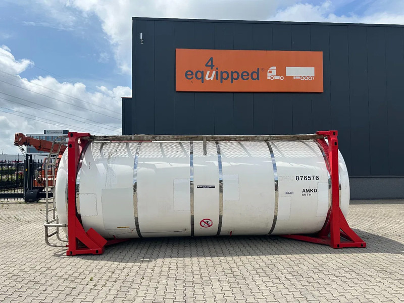 CPV 20FT SWAPBODY 31.120L, UN PORTABLE, T11, valid 2.5Y- + CSC inspection: 12/2025 - Lagringstank: bild 2 CPV 20FT SWAPBODY 31.120L, UN PORTABLE, T11, valid 2.5Y- + CSC inspection: 12/2025 - Lagringstank: bild 2