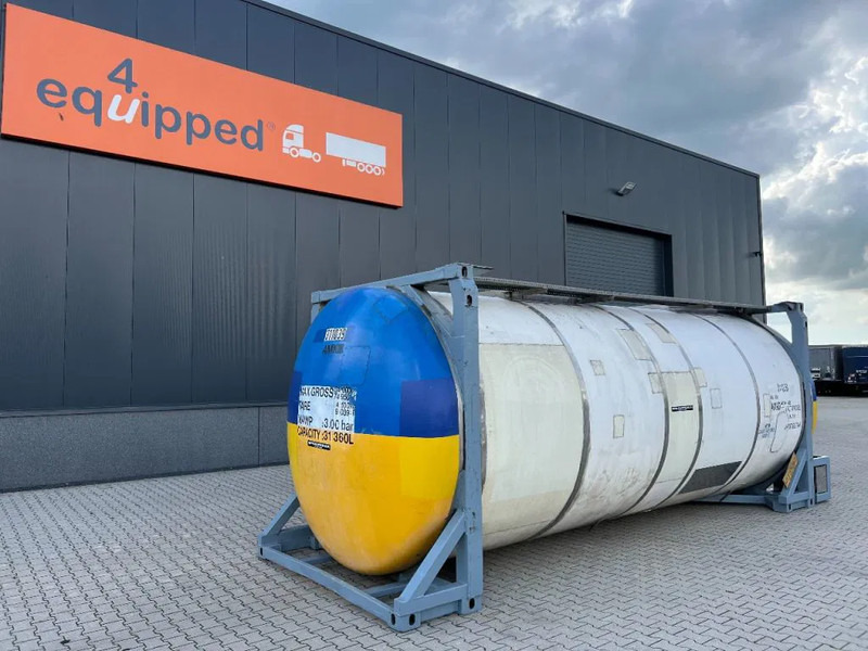 CPV 31.360L, steam heating, UN PORTABLE, T11, 5Y+CSC insp.: 02/2026 - Lagringstank: bild 1 CPV 31.360L, steam heating, UN PORTABLE, T11, 5Y+CSC insp.: 02/2026 - Lagringstank: bild 1