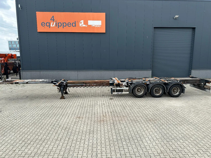 D-Tec FLEXITRAILER, 45FT HC MULTI, SAF + drum, liftaxle, NL-chassis - Containerbil/ Växelflak semitrailer: bild 3 D-Tec FLEXITRAILER, 45FT HC MULTI, SAF + drum, liftaxle, NL-chassis - Containerbil/ Växelflak semitrailer: bild 3