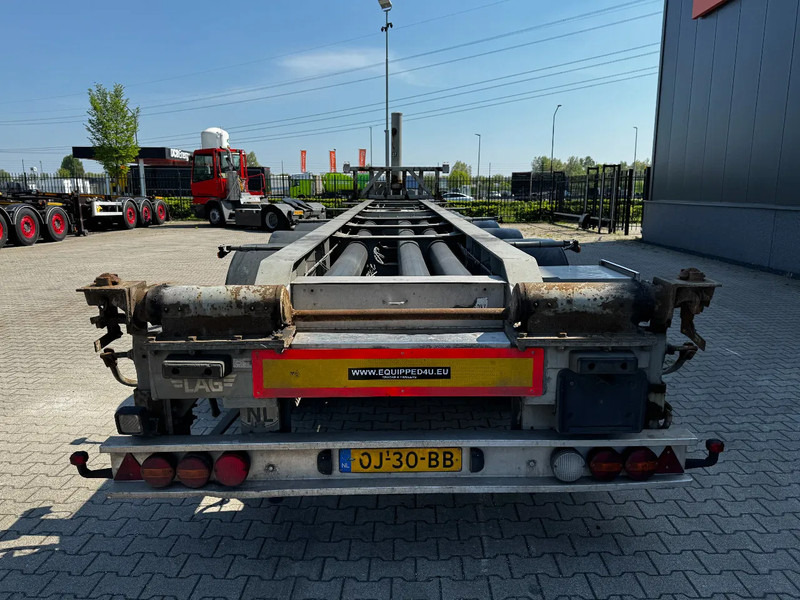 LAG 40FT Tipping-chassis, SELF SUPPORTING, BPW + DRUM, NL-chassis - Containerbil/ Växelflak semitrailer: bild 4 LAG 40FT Tipping-chassis, SELF SUPPORTING, BPW + DRUM, NL-chassis - Containerbil/ Växelflak semitrailer: bild 4