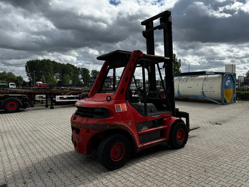 Linde H80D FORKLIFT, 8000KG, duplex, 6 cil. Deutz diesel, 14.934hrs, - Dieseltruck: bild 4 Linde H80D FORKLIFT, 8000KG, duplex, 6 cil. Deutz diesel, 14.934hrs, - Dieseltruck: bild 4