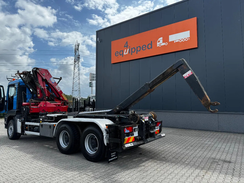 MAN TGS 33.440 6x4, EURO-4, HMF 1823 Crane + VDL HOOK, full spring, manual gearbox, MOT 03/2026 - Lastväxlare lastbil, Kranbil: bild 5 MAN TGS 33.440 6x4, EURO-4, HMF 1823 Crane + VDL HOOK, full spring, manual gearbox, MOT 03/2026 - Lastväxlare lastbil, Kranbil: bild 5