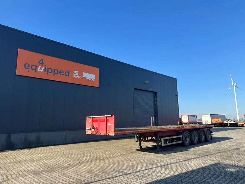 MOL 62 tons Ballast trailer, 4 axles, 2 steering axles, Belgium- trailer, 70% tyres - Flaktrailer: bild 1 MOL 62 tons Ballast trailer, 4 axles, 2 steering axles, Belgium- trailer, 70% tyres - Flaktrailer: bild 1