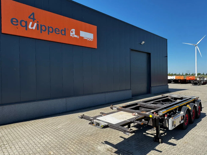 Van Hool 20FT, 66°/380V Tipping-chassis, ADR (EX/II, EX/III, FL, AT), SAF, 2 liftaxles, MOT - Tippbil semitrailer: bild 3 Van Hool 20FT, 66°/380V Tipping-chassis, ADR (EX/II, EX/III, FL, AT), SAF, 2 liftaxles, MOT - Tippbil semitrailer: bild 3