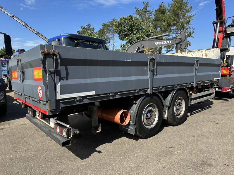 A&D ZA 18 2-AS AANHANGER - 6m50 - GROTE WIELEN - BELGISCHE PAPIEREN - LUCHTVERING / AIR SUSPENSION - Flaksläp: bild 2 A&D ZA 18 2-AS AANHANGER - 6m50 - GROTE WIELEN - BELGISCHE PAPIEREN - LUCHTVERING / AIR SUSPENSION - Flaksläp: bild 2