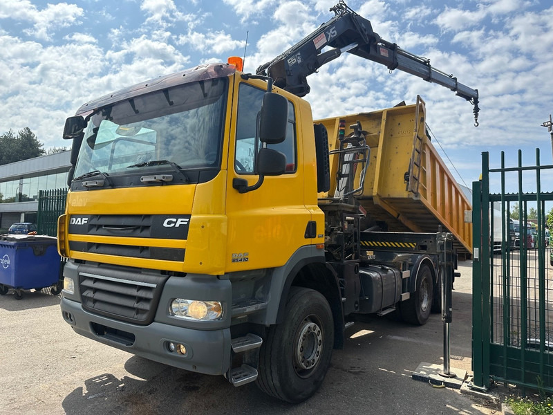 DAF CF 85.410 6X4 21T HOOKLIFT + CRANE HIAB 166-3 HIPRO + ROTATOR - 5/6F - RETARDER - TÜV 10/2025 - EURO 5 - BE TRUCK - Lastväxlare lastbil, Kranbil: bild 4 DAF CF 85.410 6X4 21T HOOKLIFT + CRANE HIAB 166-3 HIPRO + ROTATOR - 5/6F - RETARDER - TÜV 10/2025 - EURO 5 - BE TRUCK - Lastväxlare lastbil, Kranbil: bild 4