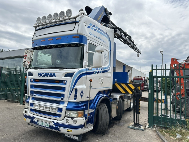 Scania R500 8x2 ZSM + KRAN 100Tm! PALFINGER PK100002 G 8x + 1 ME - RETARDER - ALCOA DURA BRIGHT - LIFT + STEERING - 5/6 HYDR F - TÜV 05/2026 - TOP CONDITION - Dragbil: bild 4 Scania R500 8x2 ZSM + KRAN 100Tm! PALFINGER PK100002 G 8x + 1 ME - RETARDER - ALCOA DURA BRIGHT - LIFT + STEERING - 5/6 HYDR F - TÜV 05/2026 - TOP CONDITION - Dragbil: bild 4