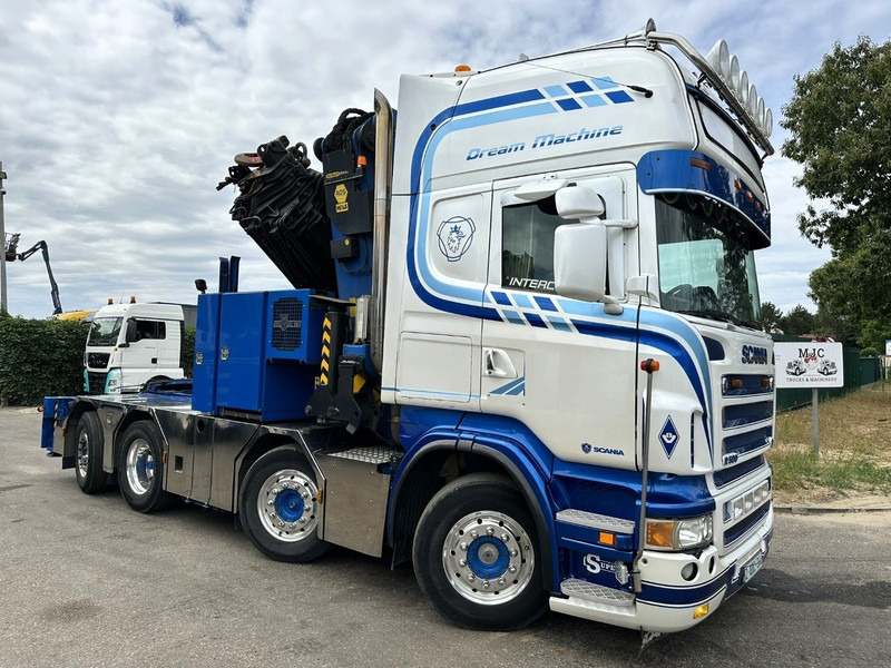 Scania R500 8x2 ZSM + KRAN 100Tm! PALFINGER PK100002 G 8x + 1 ME - RETARDER - ALCOA DURA BRIGHT - LIFT + STEERING - 5/6 HYDR F - TÜV 05/2026 - TOP CONDITION - Dragbil: bild 1 Scania R500 8x2 ZSM + KRAN 100Tm! PALFINGER PK100002 G 8x + 1 ME - RETARDER - ALCOA DURA BRIGHT - LIFT + STEERING - 5/6 HYDR F - TÜV 05/2026 - TOP CONDITION - Dragbil: bild 1