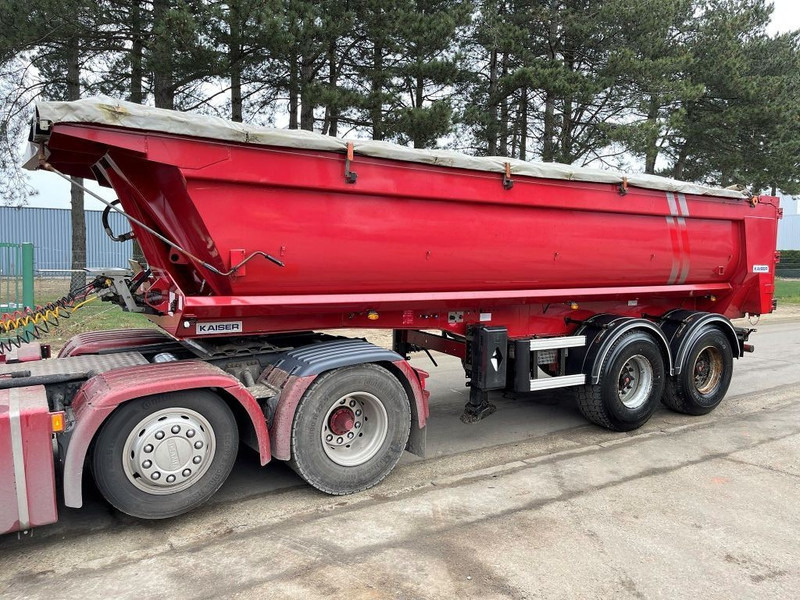 Kaiser 2-AS SAF DISC BACHE - 445/65R22.5 - 33T - BELGISCHE PAPEIREN MOGELIJK / PAPIERS BELGES POSSIBLE - Tippbil semitrailer: bild 1 Kaiser 2-AS SAF DISC BACHE - 445/65R22.5 - 33T - BELGISCHE PAPEIREN MOGELIJK / PAPIERS BELGES POSSIBLE - Tippbil semitrailer: bild 1