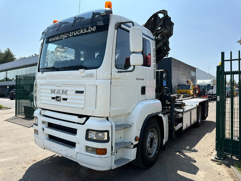 MAN TGA 26.310 6X2 HOOKLIFT + CRANE COPMA 160.4 + JIB J2 + WINCH - RADIO - LIFT + STEERING AXLE - EURO 3 - BE - Kranbil: bild 5 MAN TGA 26.310 6X2 HOOKLIFT + CRANE COPMA 160.4 + JIB J2 + WINCH - RADIO - LIFT + STEERING AXLE - EURO 3 - BE - Kranbil: bild 5