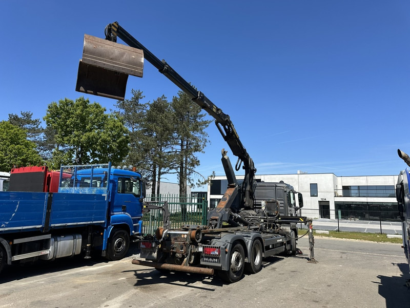 Lastväxlare lastbil, Kranbil MAN TGS 26.320 6X2-4 BL EEV + CRANE EPSILON Q170Z95TR + GRABBER - LIFT/STEERING AXLE - *266.000km* - NL TRUCK: bild 9