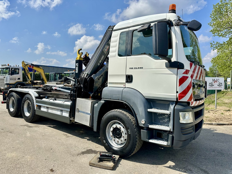 MAN TGS 33.440 6x4 BB HOOKLIFT + CRANE HIAB 166 E-3 HIDUO - RADIO - ROTATOR - EURO 5 - BE TRUCK - Lastväxlare lastbil, Kranbil: bild 2 MAN TGS 33.440 6x4 BB HOOKLIFT + CRANE HIAB 166 E-3 HIDUO - RADIO - ROTATOR - EURO 5 - BE TRUCK - Lastväxlare lastbil, Kranbil: bild 2