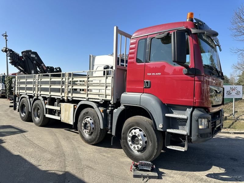 MAN TGS 35.420 8x4 + CRANE HIAB X-HIPRO 302 EP-5 - 192.000km - ROTATOR - 5/6 F - PLATFORM 6m55 - AIR SUSPENSION - TUV 06/2025 - TOP CONDITION - Kranbil: bild 2 MAN TGS 35.420 8x4 + CRANE HIAB X-HIPRO 302 EP-5 - 192.000km - ROTATOR - 5/6 F - PLATFORM 6m55 - AIR SUSPENSION - TUV 06/2025 - TOP CONDITION - Kranbil: bild 2