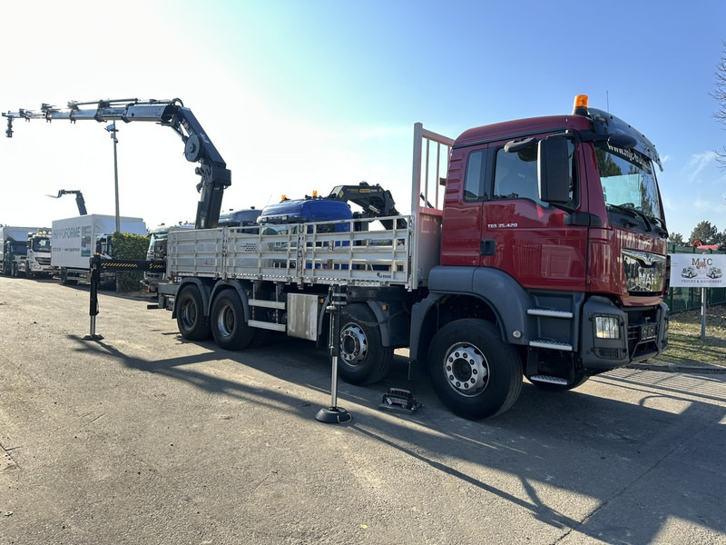 MAN TGS 35.420 8x4 + CRANE HIAB X-HIPRO 302 EP-5 - 192.000km - ROTATOR - 5/6 F - PLATFORM 6m55 - AIR SUSPENSION - TUV 06/2025 - TOP CONDITION - Kranbil: bild 3 MAN TGS 35.420 8x4 + CRANE HIAB X-HIPRO 302 EP-5 - 192.000km - ROTATOR - 5/6 F - PLATFORM 6m55 - AIR SUSPENSION - TUV 06/2025 - TOP CONDITION - Kranbil: bild 3