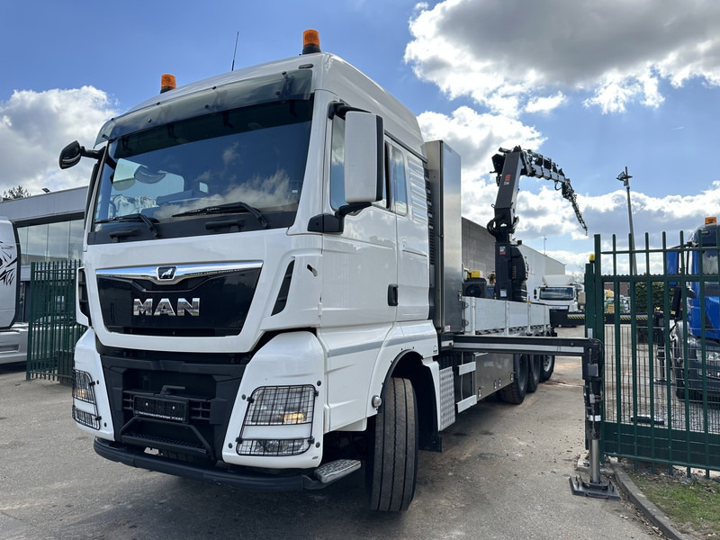 MAN TGX 35.420 8x4-4 TRIDEM + CRANE (26m!) HIAB X-HIPRO 408 E-5 + JIB 100X-5 - PLATFORM 6m40 - *306.245km* - BE TRUCK - Kranbil: bild 2 MAN TGX 35.420 8x4-4 TRIDEM + CRANE (26m!) HIAB X-HIPRO 408 E-5 + JIB 100X-5 - PLATFORM 6m40 - *306.245km* - BE TRUCK - Kranbil: bild 2