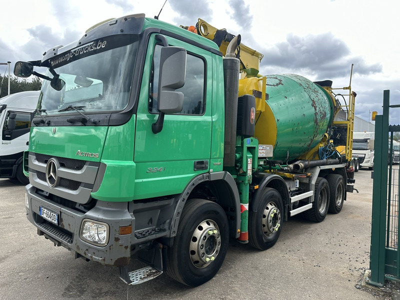 Mercedes-Benz ACTROS 3241 8x4 PUMI PM M 21-3 (21m) Putzmeister - *238.000km* / 1586H - EPS - BLADVERING / NAAFREDUCTIE - Betongbil: bild 3 Mercedes-Benz ACTROS 3241 8x4 PUMI PM M 21-3 (21m) Putzmeister - *238.000km* / 1586H - EPS - BLADVERING / NAAFREDUCTIE - Betongbil: bild 3