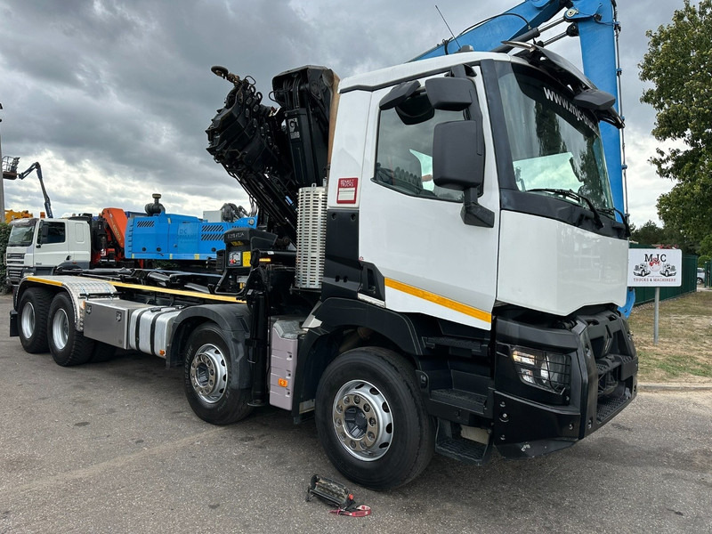 Renault C460 8x4 + (19m!) KRAN HIAB 288 E-6 HIDUO - RADIO - 5/6 F - STEEL SPRING / HUB REDUCTION - BE TRUCK - Lastväxlare lastbil, Kranbil: bild 2 Renault C460 8x4 + (19m!) KRAN HIAB 288 E-6 HIDUO - RADIO - 5/6 F - STEEL SPRING / HUB REDUCTION - BE TRUCK - Lastväxlare lastbil, Kranbil: bild 2