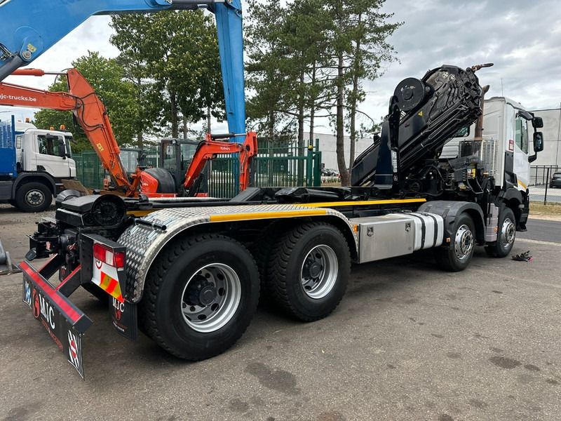 Renault C460 8x4 + (19m!) KRAN HIAB 288 E-6 HIDUO - RADIO - 5/6 F - STEEL SPRING / HUB REDUCTION - BE TRUCK - Lastväxlare lastbil, Kranbil: bild 5 Renault C460 8x4 + (19m!) KRAN HIAB 288 E-6 HIDUO - RADIO - 5/6 F - STEEL SPRING / HUB REDUCTION - BE TRUCK - Lastväxlare lastbil, Kranbil: bild 5