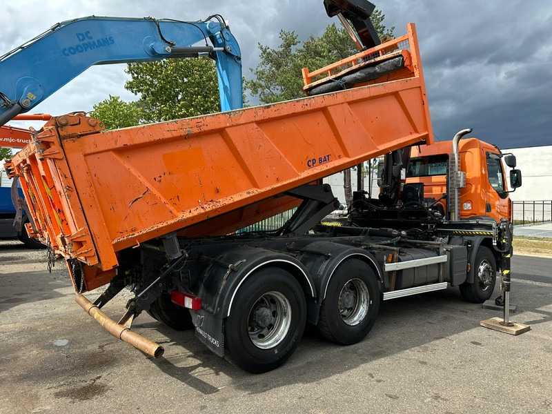 Renault KERAX 380 DXI 6x4 TIPPER + CRANE HIAB 144 B-3 - RADIO - *246.000km* - RETARDER - BORDMATIC - EURO 5 - Tippbil lastbil, Kranbil: bild 4 Renault KERAX 380 DXI 6x4 TIPPER + CRANE HIAB 144 B-3 - RADIO - *246.000km* - RETARDER - BORDMATIC - EURO 5 - Tippbil lastbil, Kranbil: bild 4