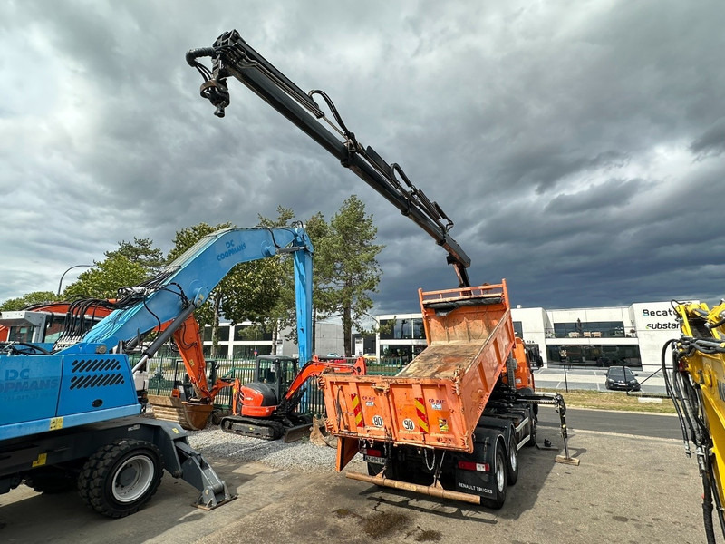 Renault KERAX 380 DXI 6x4 TIPPER + CRANE HIAB 144 B-3 - RADIO - *246.000km* - RETARDER - BORDMATIC - EURO 5 - Tippbil lastbil, Kranbil: bild 5 Renault KERAX 380 DXI 6x4 TIPPER + CRANE HIAB 144 B-3 - RADIO - *246.000km* - RETARDER - BORDMATIC - EURO 5 - Tippbil lastbil, Kranbil: bild 5