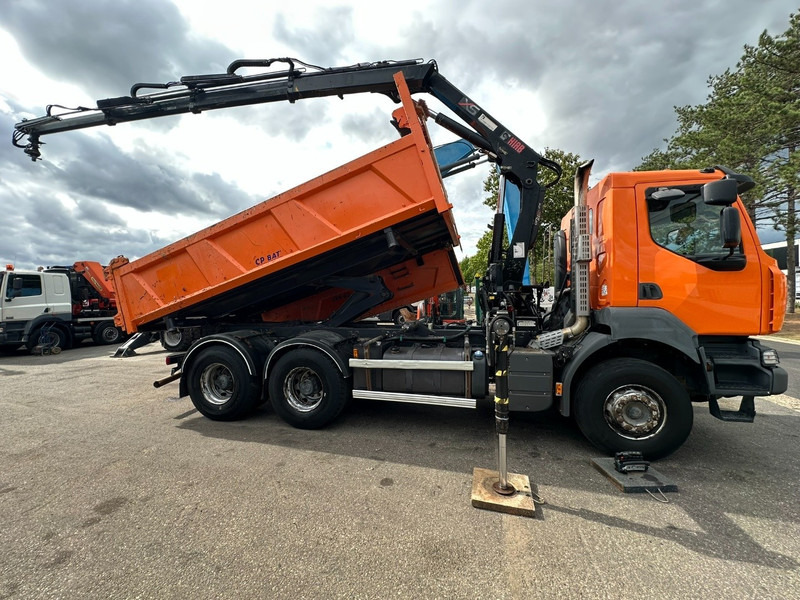 Renault KERAX 380 DXI 6x4 TIPPER + CRANE HIAB 144 B-3 - RADIO - *246.000km* - RETARDER - BORDMATIC - EURO 5 - Tippbil lastbil, Kranbil: bild 3 Renault KERAX 380 DXI 6x4 TIPPER + CRANE HIAB 144 B-3 - RADIO - *246.000km* - RETARDER - BORDMATIC - EURO 5 - Tippbil lastbil, Kranbil: bild 3