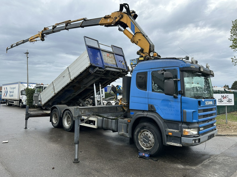 Scania 114G-340 6x2 + KRAN (27.5m) EFFER 430 (11.5T) 4S + JIB 6F 4S + WINCH + RADIO - MANUAL 3+3 / BALLESTAS - Kranbil: bild 1 Scania 114G-340 6x2 + KRAN (27.5m) EFFER 430 (11.5T) 4S + JIB 6F 4S + WINCH + RADIO - MANUAL 3+3 / BALLESTAS - Kranbil: bild 1