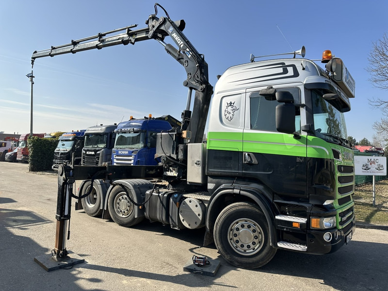 Scania R500 V8 6x2 + KRAN MKG HLK 231 HP (23tm) - 4x HYDR - RADIO - RETARDER - MANUAL - LIFT + STEERING AXLE - Kranbil: bild 1 Scania R500 V8 6x2 + KRAN MKG HLK 231 HP (23tm) - 4x HYDR - RADIO - RETARDER - MANUAL - LIFT + STEERING AXLE - Kranbil: bild 1